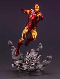 IRON MAN AVENGERS FINE ART STATUE 9