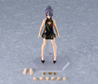 figma Female Body (Mika) with Mini Skirt Chinese Dress Outfit (Black) 8