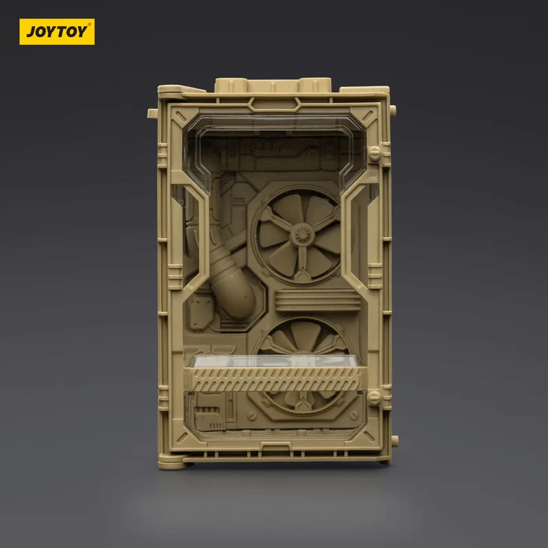 JOYTOY Individual Soldier Hangar Display Case - Ash Yellow A - Figure Accessories