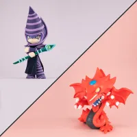 MegaHouse MEGATOON Yu-Gi-Oh！ Duel Monsters  Dark Magician＆Slifer the Sky Dragon set 【with gift】 - Yu-Gi-Oh! - photo 1