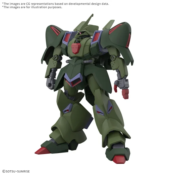 BANDAI HOBBY HG 1/144 GALLUSS-J - Mobile Suit Gundam ZZ