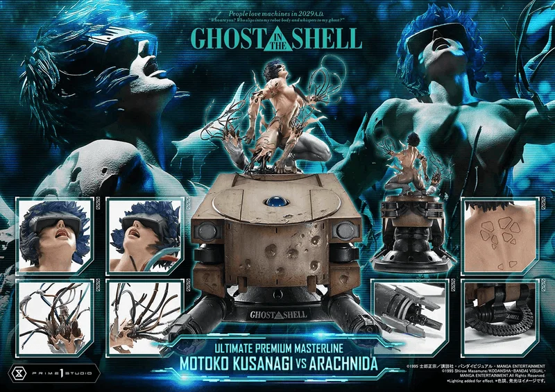 Prime 1 Studio Ultimate Premium Masterline GHOST IN THE SHELL Motoko Kusanagi VS Arachnida - Ghost in the Shell