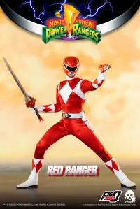 threezero Mighty Morphin Power Rangers – 1/6 Core Rangers + Green Ranger Six-Pack - Power Rangers - photo 15