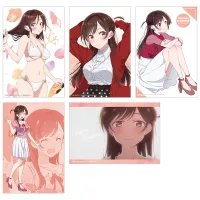 KADOKAWA Rent-A-Girlfriend Swimsuit and Girlfriend Illustration Cards (Set of 5) Chizuru Mizuhara A - Rent-A-Girlfriend - photo 1