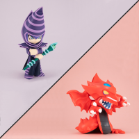 MEGATOON Yu-Gi-Oh！ Duel Monsters  Dark Magician＆Slifer the Sky Dragon set 【with gift】 3