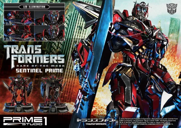 Prime 1 Studio Museum Masterline Transformers: Dark of the Moon (Film) Sentinel Prime - Transformers