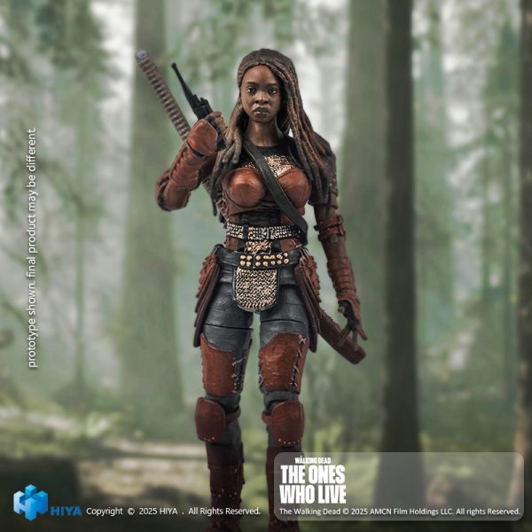 Exquisite Mini Series 1/18 Scale The Walking Dead Michonne Action Figure