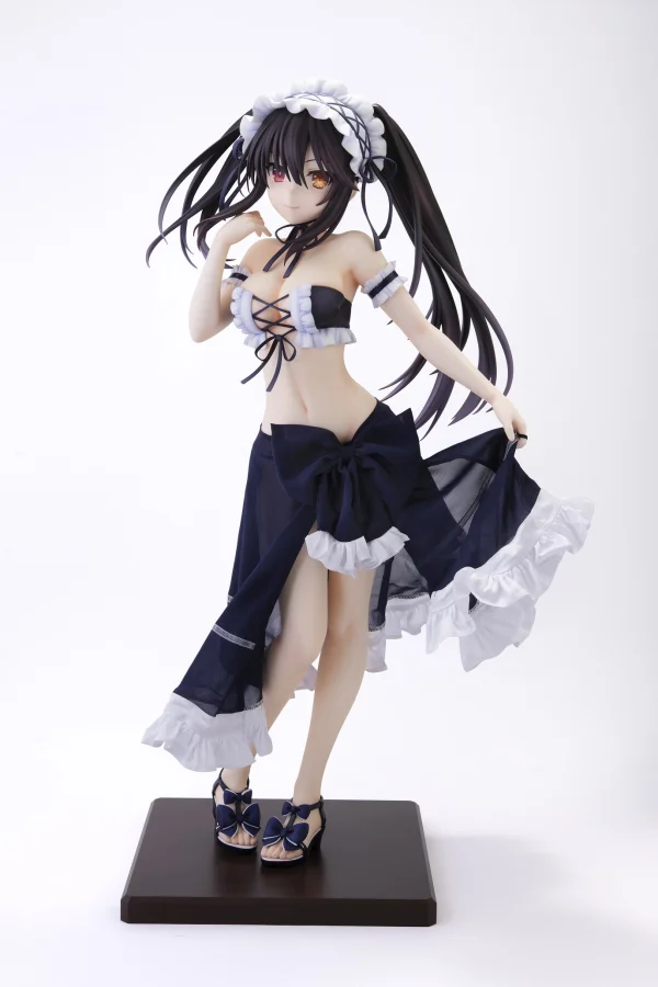 KADOKAWA Date A Live Light Novel: Kurumi Tokisaki Swimsuit Ver. 1/2.5 Scale Figure - Date A Live
