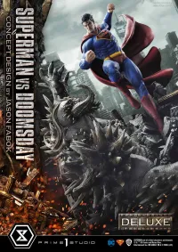 Prime 1 Studio Ultimate Museum Masterline Superman (Comics) Superman VS Doomsday (Concept By Jason Fabok) Deluxe Version - DC Comics - photo 86