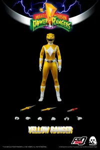 threezero Mighty Morphin Power Rangers - FigZero 1/6 Yellow Ranger - Power Rangers - photo 8