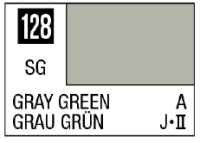 Mr. Color 128 - Gray Green (Semi-Gloss/Aircraft) 1