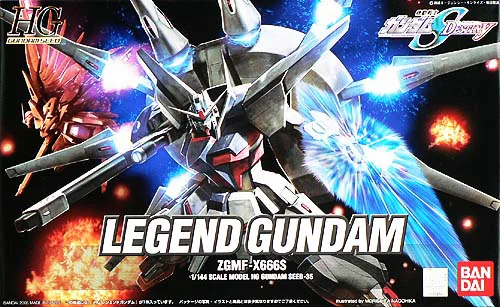 BANDAI HOBBY HG 1/144 #35 Legend Gundam - Mobile Suit Gundam SEED Destiny