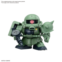 BB SENSHI MOBILE SUIT GUNDAM PRINCIPALITY OF ZEON MOBILE SUIT SET 5