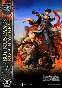 Prime 1 Studio Concept Masterline Fullmetal Alchemist Roy Mustang & Riza Hawkeye DX Bonus Version - Fullmetal Alchemist: Brotherhood - photo 88