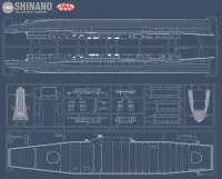 Hasegawa [Z03] 1:450 IJN AIRCRAFT CARRIER SHINANO - Scale Kits - photo 10