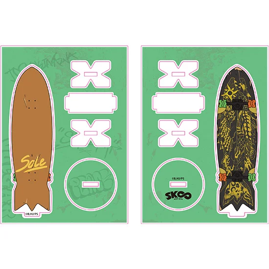 ORANGE ROUGE SK8 the Infinity Acrylic Stand Joe - SK8 the Infinity
