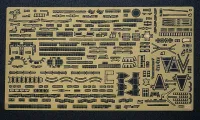 Hasegawa [QG16] 1:350 IJN BATTLESHIP NAGATO DETAIL UP ETCHING PARTS BASIC B - Kit Accessories - photo 2