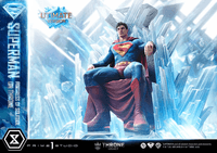 Throne Legacy Superman (Comics) Superman Fortress of Solitude on Throne (Design by Gabriele Dell'Otto) Ultimate Version 25