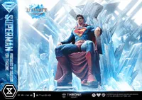 Prime 1 Studio Throne Legacy Superman (Comics) Superman Fortress of Solitude on Throne (Design by Gabriele Dell'Otto) Ultimate Version - DC Comics - photo 25