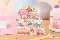 TOYZEROPLUS LuLu the Piggy Birthday - Birthday Card (B) - LuLu The Piggy - photo 3