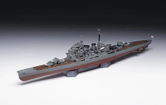 Aoshima FULLHULL MARINE VESSEL: 1/700 FULL HULL I.J.N. HEAVY CRUISER CHOKAI 1942 - Scale Kits