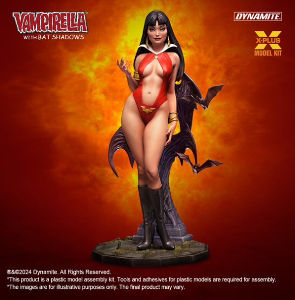 1/8 Scale Vampirella with Bat Shadows