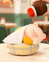 LuLu the Piggy Lu's Table - Claypot Rice Lu Plush 6