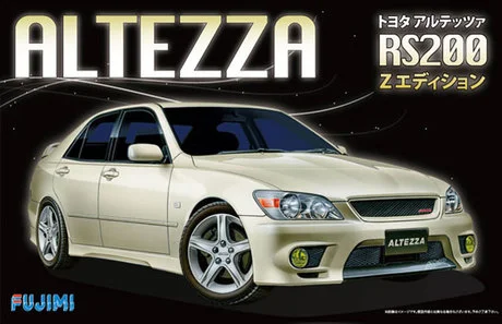 Fujimi [ID-27] 1/24 Toyota Altezza RS200 Z Edition w/Window Frame Masking Seal - Scale Kits