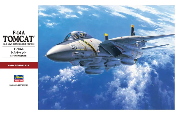 Hasegawa [PT46] 1:48 F-14A TOMCAT - Scale Kits