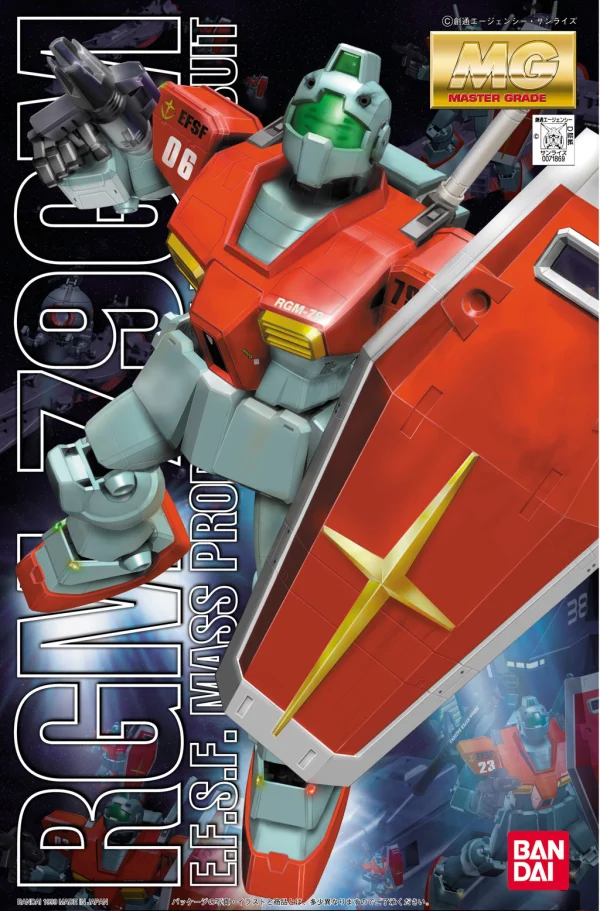 BANDAI HOBBY MG RGM-79 GM - Mobile Suit Gundam
