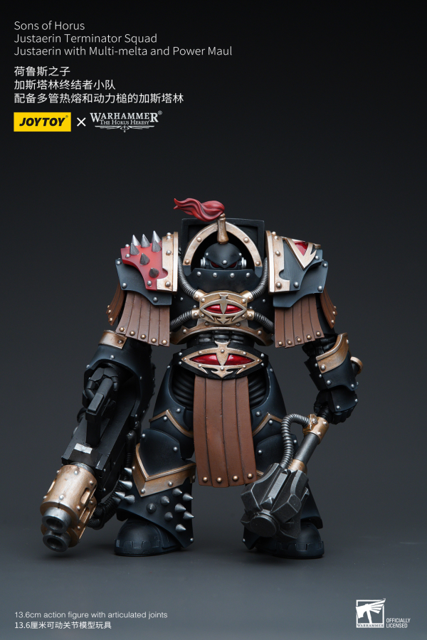 Sons of Horus Justaerin Terminator Squad Justaerin with Multi-melta and Power MauL