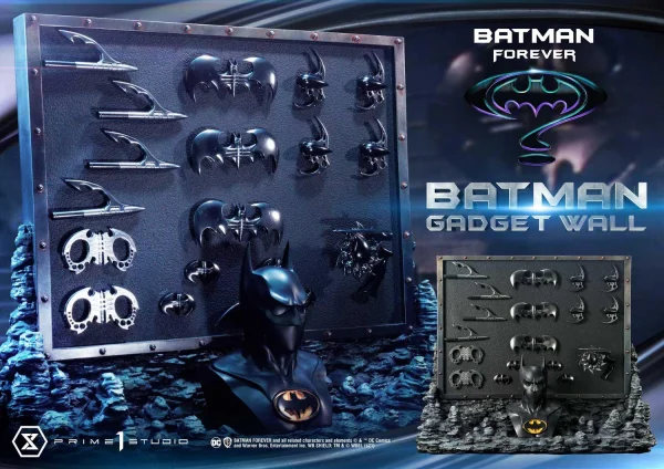 Prime 1 Studio Museum Masterline Batman Forever (Film) Batman Gadget Wall - DC Comics
