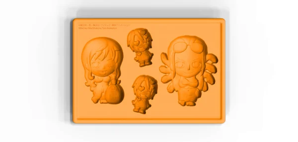 KOTOBUKIYA Silicone Tray - One Piece Nami & Robin with Sanji New World Ver - ONE PIECE