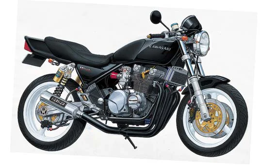 Aoshima 1/12 [Spot-June] KAWASAKI ZEPHYR SUPER STREET - Scale Kits