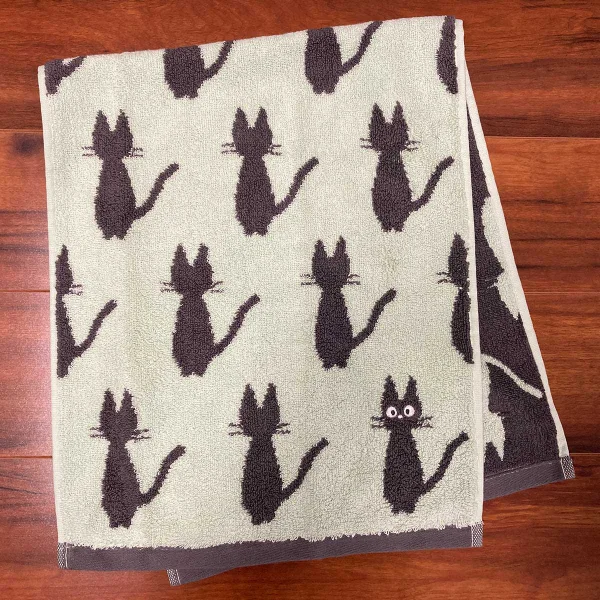 Marushin Jiji Silhouette Face Towel - Kiki's Delivery Service