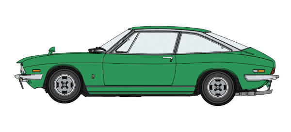 1/24  ISUZU 117 COUPÉ MIDDLE VERSION (XE) "OLD EMBLEM" (1973)