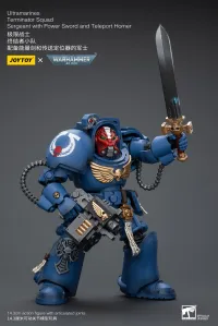JOYTOY Ultramarines Terminator Squad Sergeant with Power Sword and Teleport Homer - Warhammer 40K - photo 2