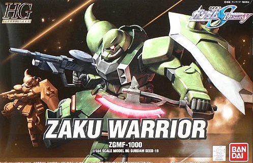 BANDAI HOBBY HG 1/144 #18 Zaku Warrior - Mobile Suit Gundam SEED Destiny