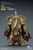 Death Guard Plague Marine Champion with Plasma Pistol and Power Fist 1