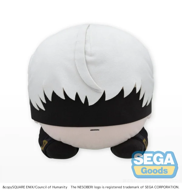 SEGA NESOBERI (Lay-Down) TV Anime "NieR:Automata Ver1.1a" LL Plush "9S" - NieR:Automata