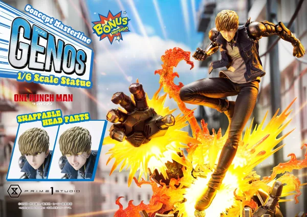 Prime 1 Studio Concept Masterline One-Punch Man Genos Bonus Version - One Punch Man