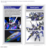 HG 1/100 YF-29 DURANDAL VALKYRIE  (MAXIMILIAN JENIUS USE) FULL SET PACK 11