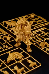 Max Factory PLAMAX 1/12 Kamakura Period Armored Warrior: Gold Color Edition - PLAMAX - photo 5