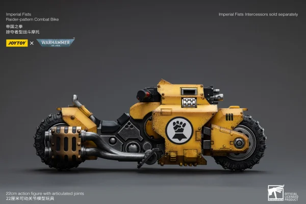 JOYTOY Warhammer 40K-Imperial Fists Raider-pattern Combat Bike - Warhammer 40K
