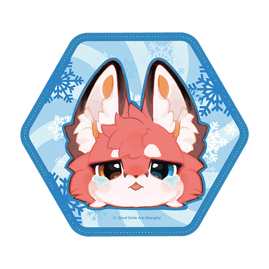 FLUFFY LAND Pinback Button Crying