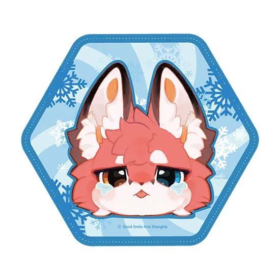 GoodSmile Moment FLUFFY LAND Pinback Button Crying - FLUFFY LAND