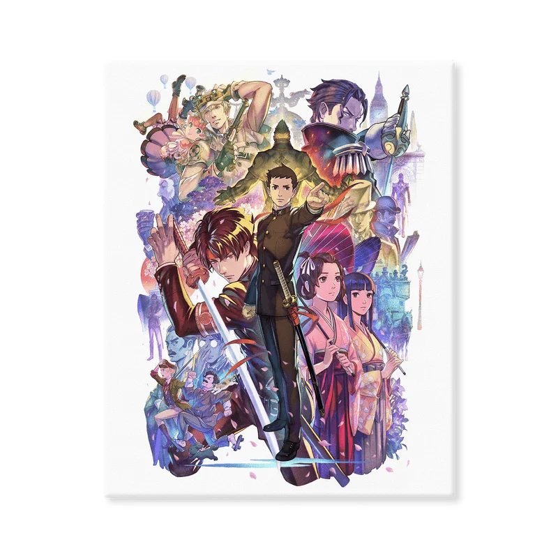 CAPCOM The Great Ace Attorney Chronicles main visual CHARA FINE BOARD - The Great Ace Attorney