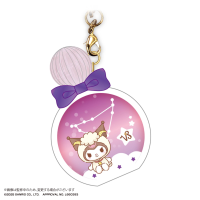 SANRIO Zodiac Pu-Clear Keychain (Includes Display board) 9