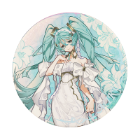 Hatsune Miku feat. Yoneyama Mai Extra Large Pinback Button 1