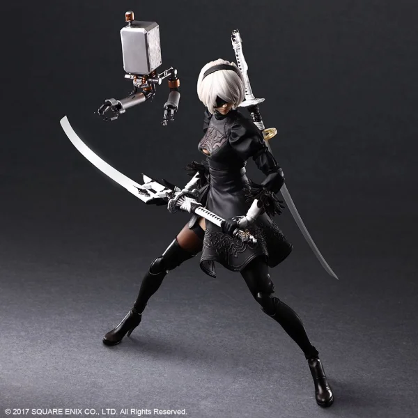 SQUARE ENIX NieR:Automata® PLAY ARTS KAI™ ACTION FIGURE 2B (YoRHa No. 2 Type B) Deluxe Ver. - NieR:Automata